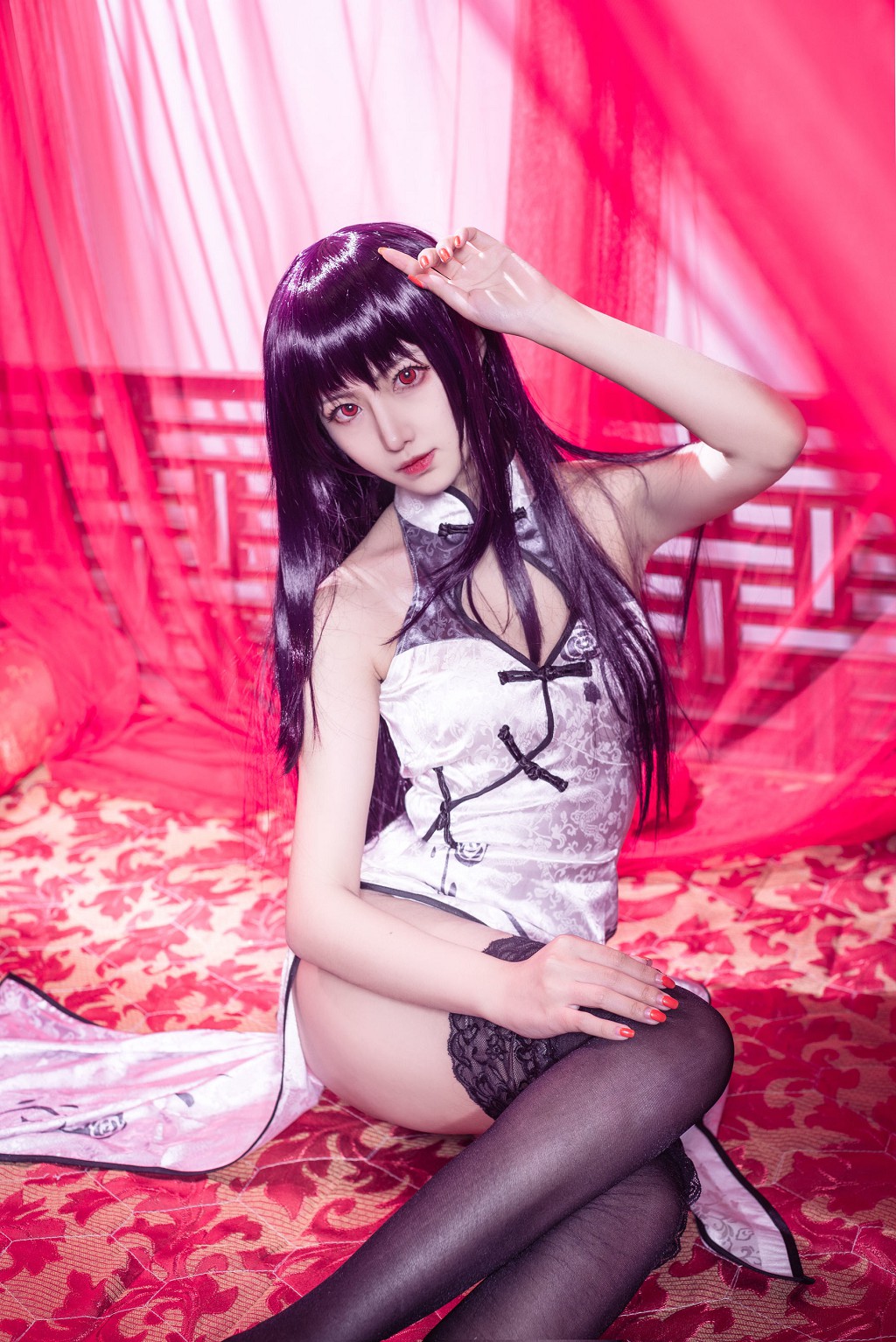 希卡小鹿鹿《學姐旗袍》 [Cosplay福利] 寫真集[13P