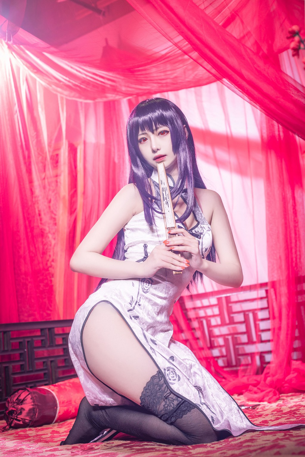 希卡小鹿鹿《學姐旗袍》 [Cosplay福利] 寫真集[13P
