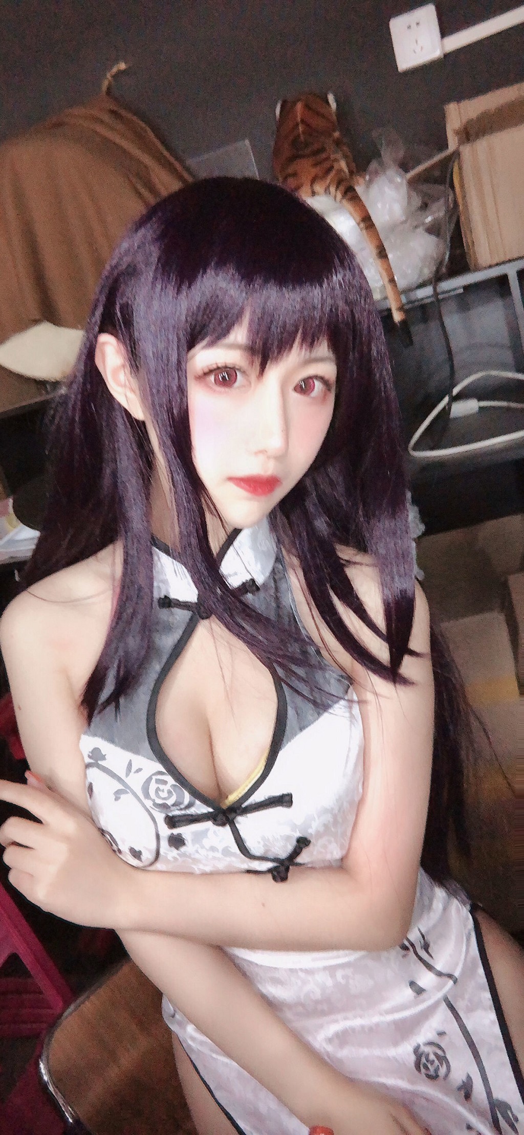 希卡小鹿鹿《學姐旗袍》 [Cosplay福利] 寫真集[13P