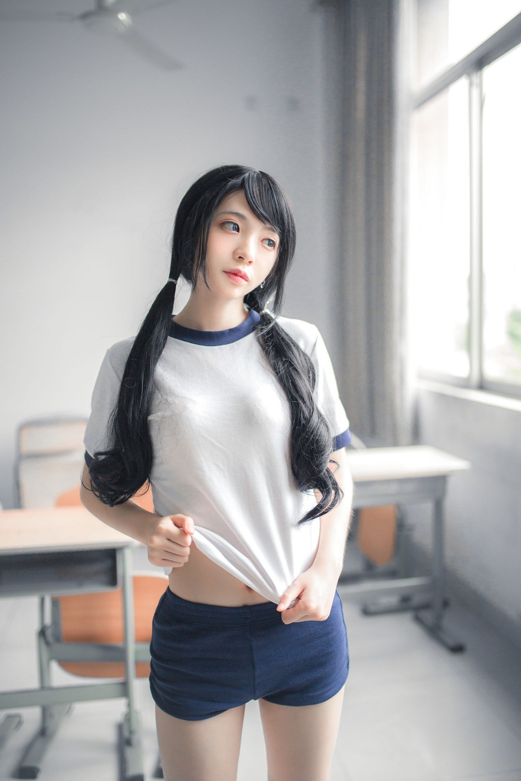 疯猫ss《体操服白絲》 [ロリータCOS] 写真集[46P