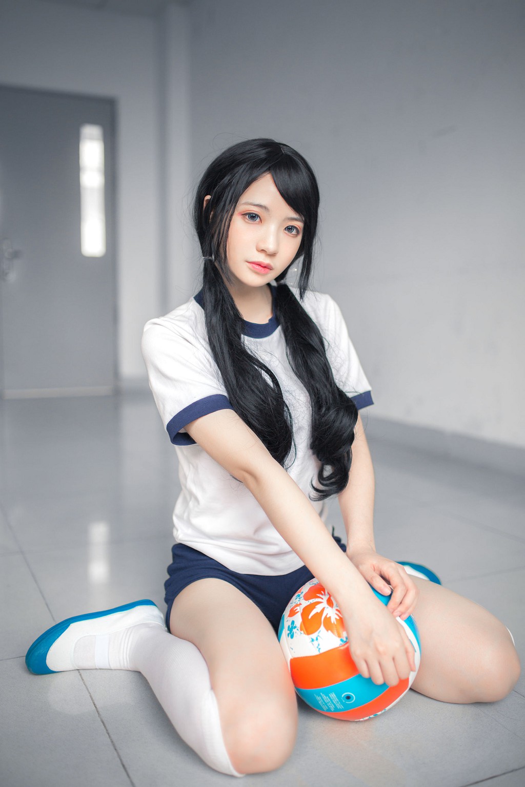 Feng Mao ss: Áo thể dục trắng tơ [ belle ta Cosplay] Bộ sưu tập ảnh [46P