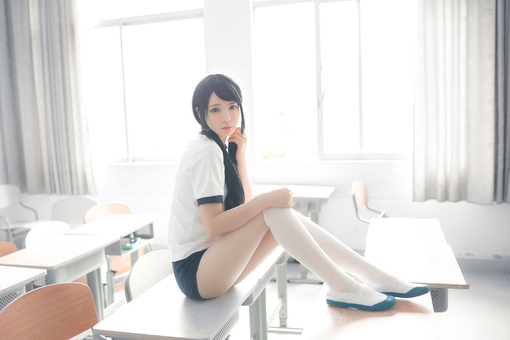 Feng Mao ss "Gymnastics Uniform White Silk" [ belle ta COS] Photobook [46P