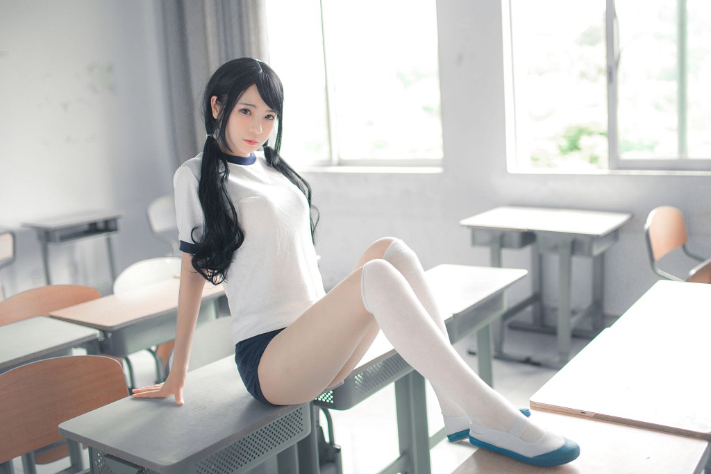Feng Mao ss "Gymnastics Uniform White Silk" [ belle ta COS] Photobook [46P