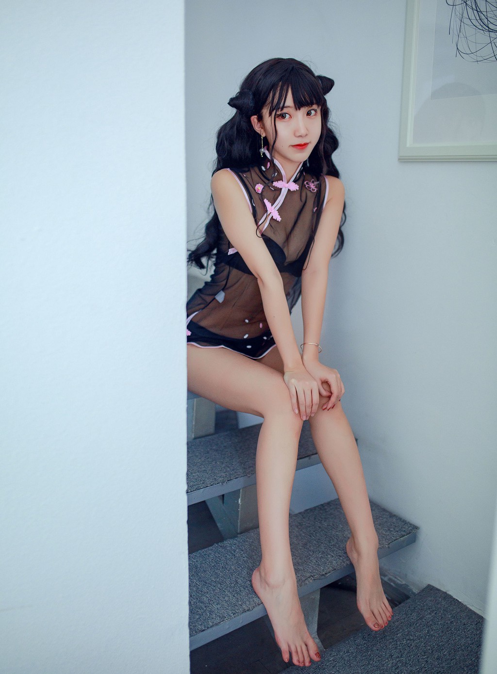 COSER黑川《爱宕兔女郎 小恶魔旗袍》 [Cosplay少女] 写真集[36P]