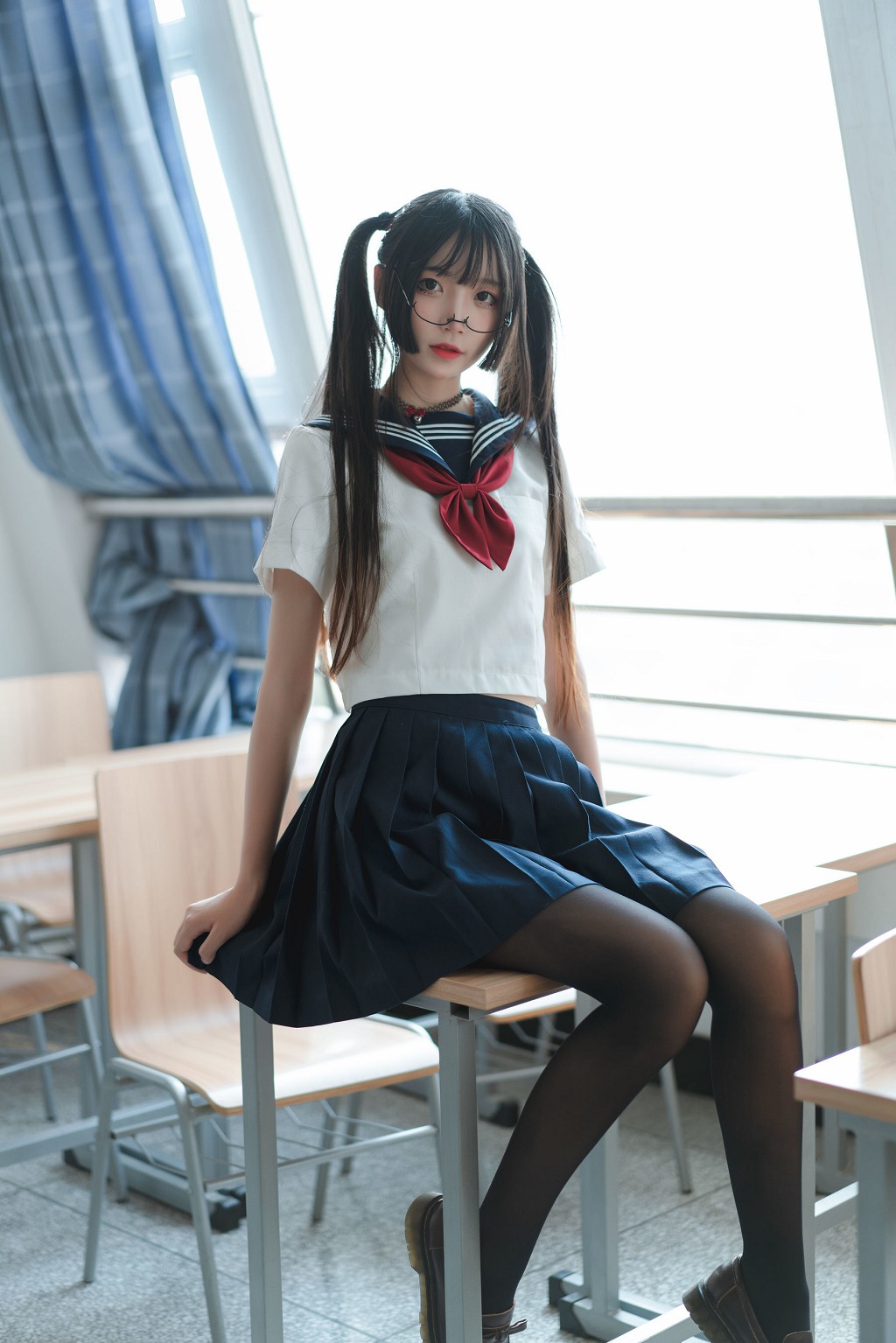 Ngũ Cập Bách Quỷ 《JK Đồng Phục》 [Cosplay Mỹ Nữ] Sách ảnh [43P