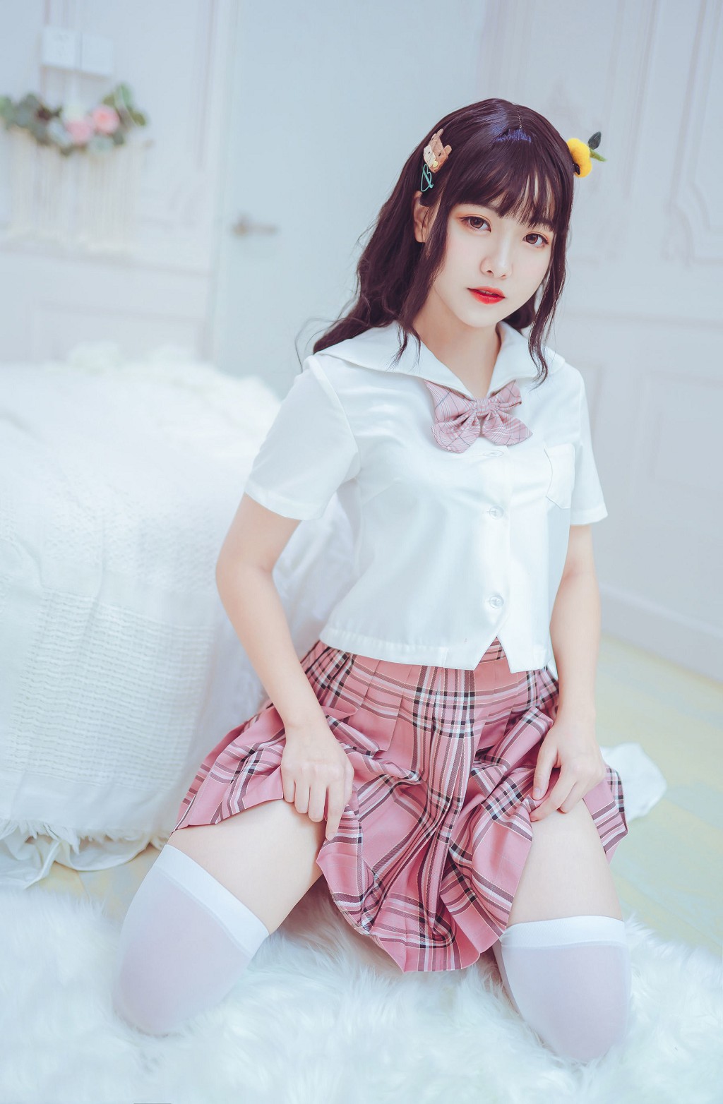 Tất trắng quá gối [Miêu Đường Điện Ảnh] VOL.001 Tập ảnh [41P