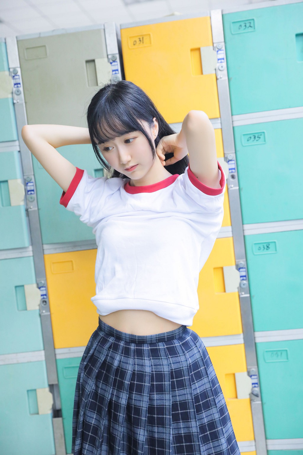 ​木绵绵《上体育课啦》 [Cosplay福利] 写真集[42P]