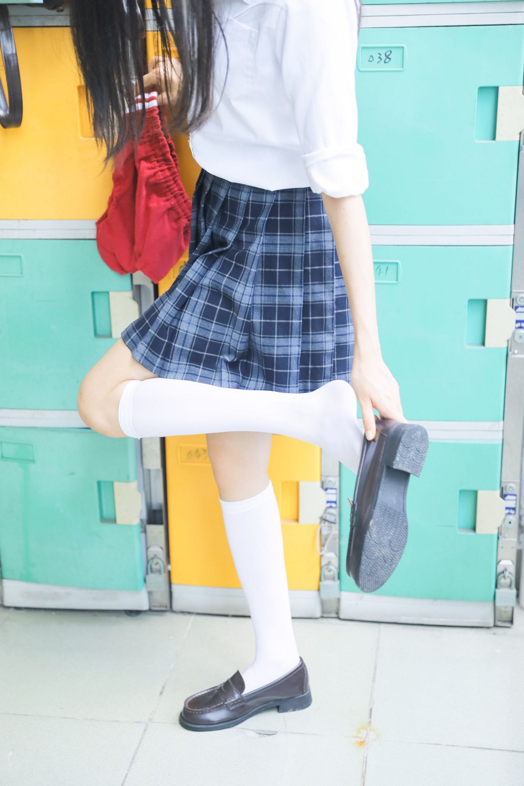 ​木绵绵《上体育课啦》 [Cosplay福利] 写真集[42P]