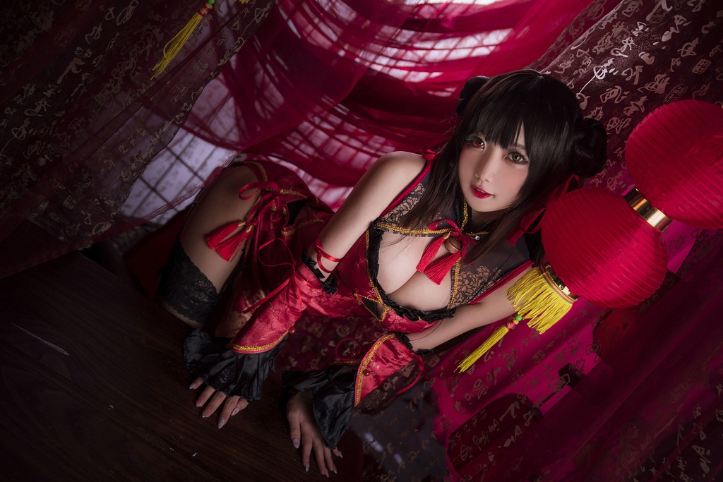 キチクヤオ《時崎狂三 大狗打歌服》 [Cosplay福利] 写真集[35P