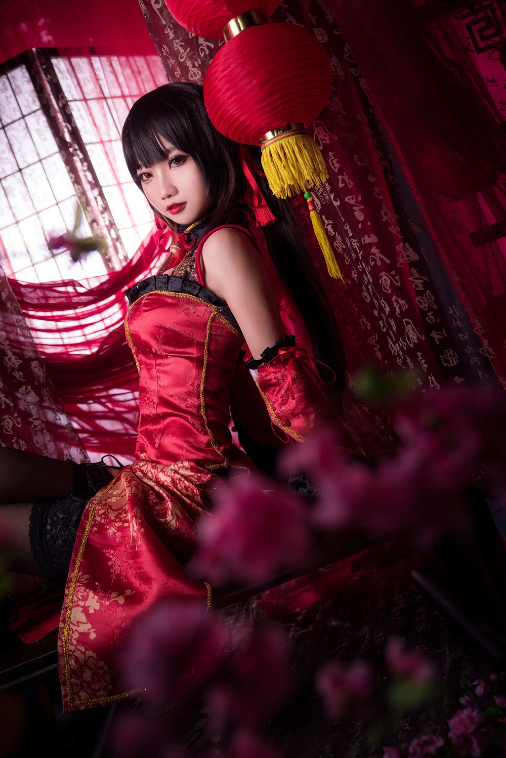 キチクヤオ《時崎狂三 大狗打歌服》 [Cosplay福利] 写真集[35P