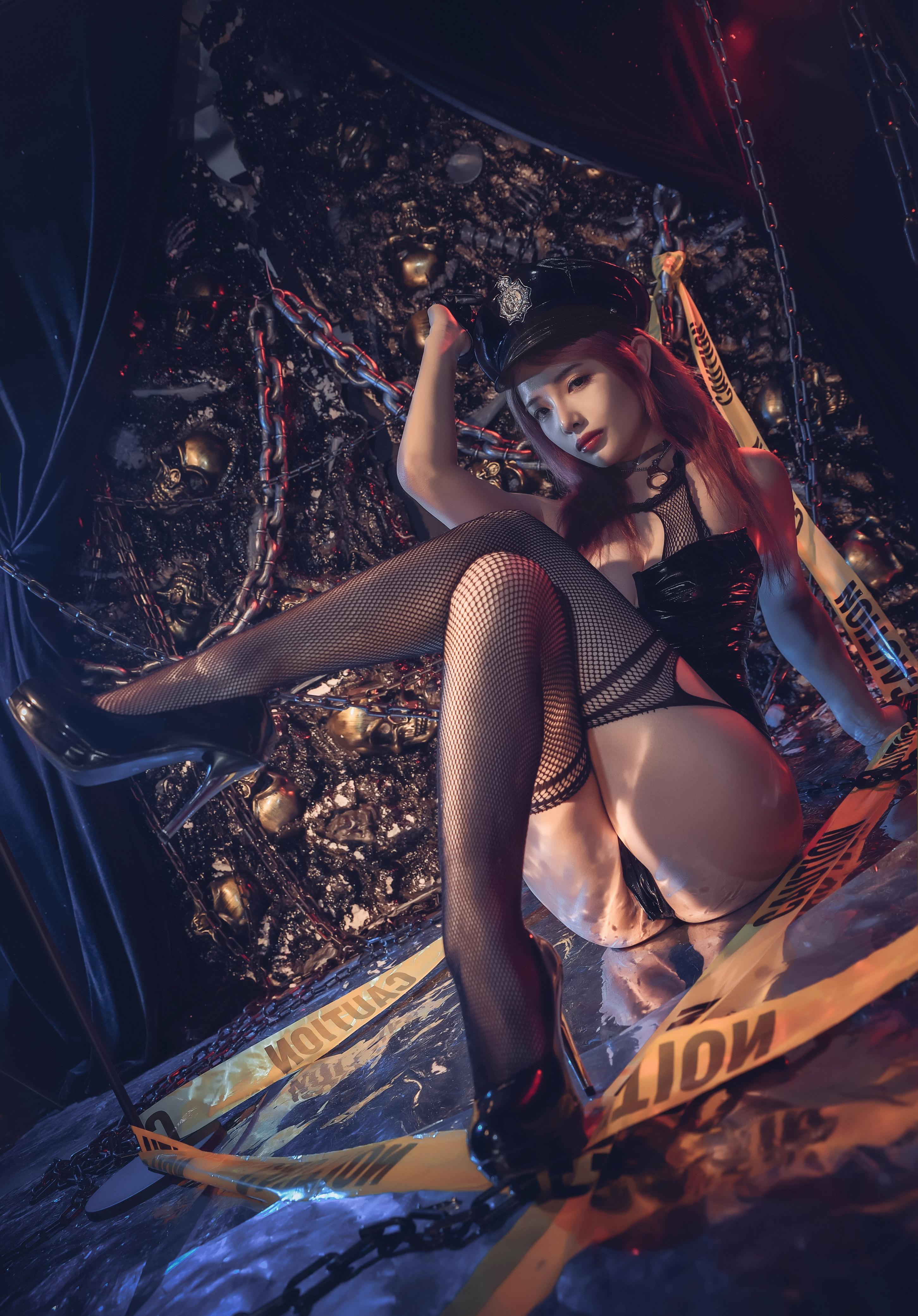 雯妹 女警 32P