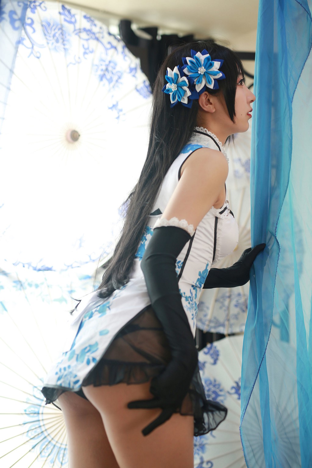 COSER Hắc Xuyên 《Bình Nhi》 [Cosplay Thiếu Nữ] Tập Ảnh [47 Trang
