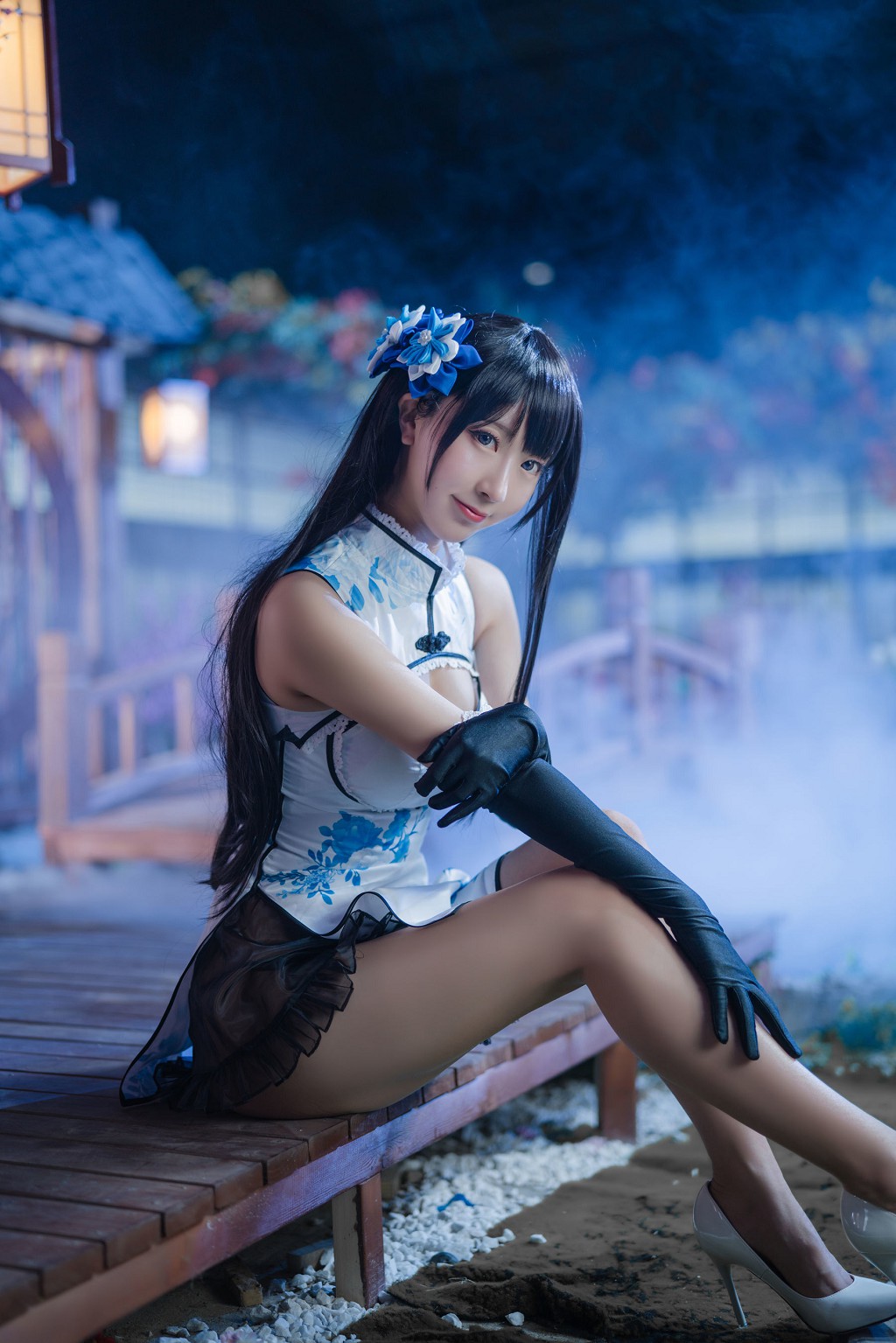 COSER Hắc Xuyên 《Bình Nhi》 [Cosplay Thiếu Nữ] Tập Ảnh [47 Trang