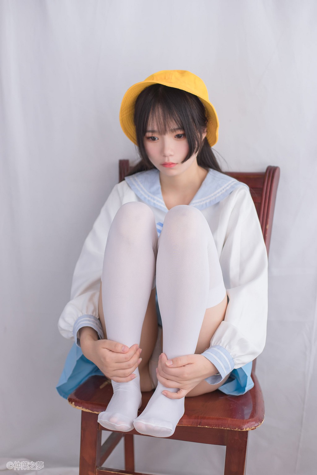 《Tất Trắng Của Học Muội Mũ Vàng》 [Khinh Lan Điện Ảnh] SPL.008 Tập ảnh [98P