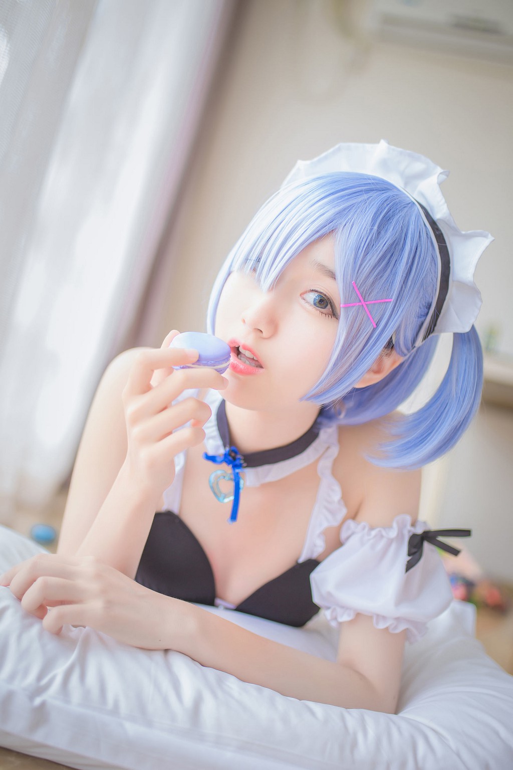 木綿綿OwO《蕾姆泳裝+兔女郎》 [COSER美女] 寫真集[30P