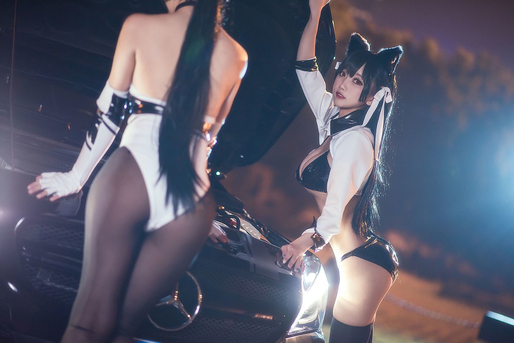 Guichuyao có ở đây không w《Thỏ nữ lang đồng nhân đen: Aitang xe đua nữ》 [Cosplay phúc lợi] Tập ảnh [33P