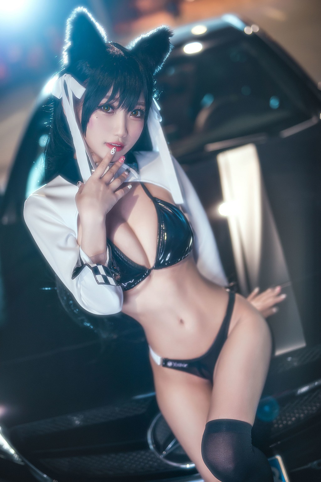 Is Guichu Yao here w? Black Doujin Bunny Girl Atago Racing Girl [Cosplay Welfare] Photo Book [33P