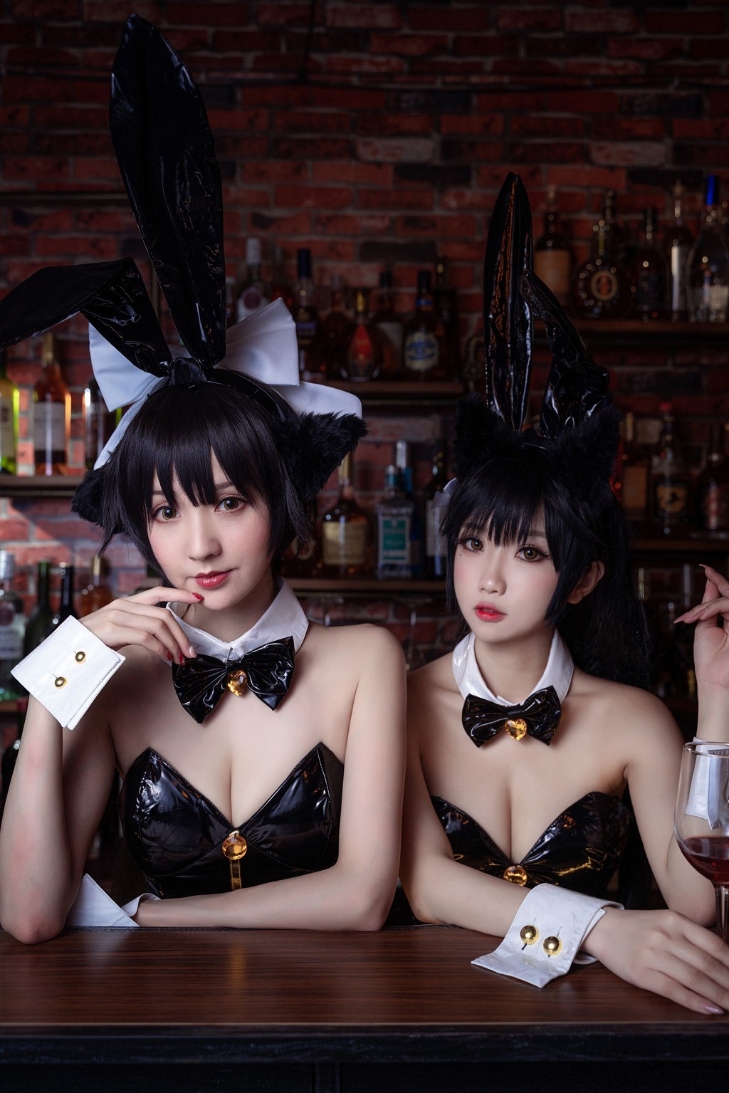 鬼畜瑤在不在w《黑色同人兔女郎 愛宕賽車娘》 [Cosplay福利] 寫真集[33P