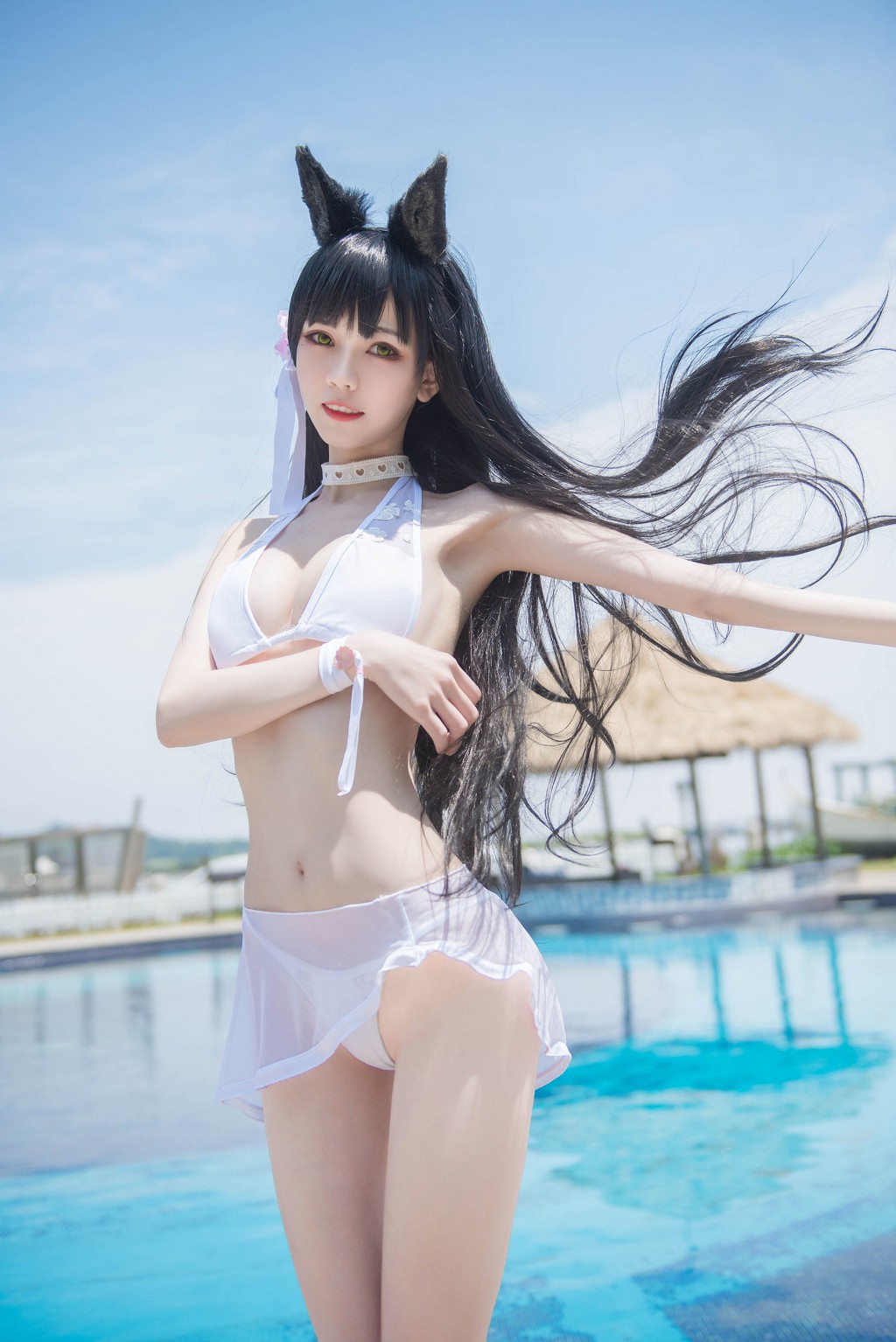 COSER Your Fu Qing "Ai Dang Swimsuit Qiong Mei Bunny Girl" [Cosplay Welfare] Photo Book [36P