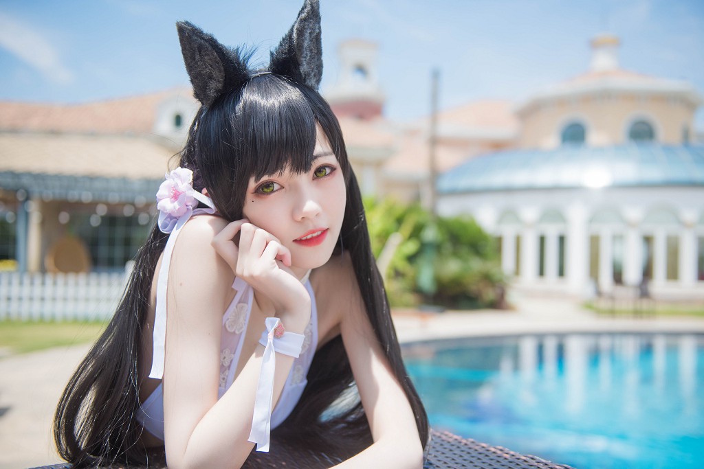 COSER Your Fu Qing "Ai Dang Swimsuit Qiong Mei Bunny Girl" [Cosplay Welfare] Photo Book [36P