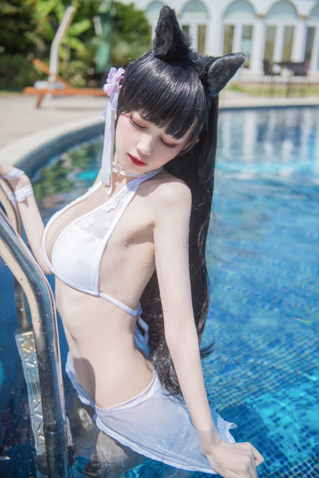 COSER Your Fu Qing "Ai Dang Swimsuit Qiong Mei Bunny Girl" [Cosplay Welfare] Photo Book [36P
