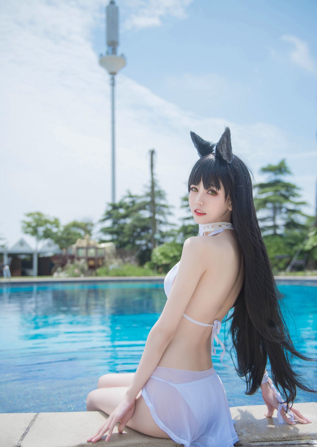 科瑟你的負卿《愛宕泳裝穹妹兔女郎》 [Cosplay福利] 寫真集[36P