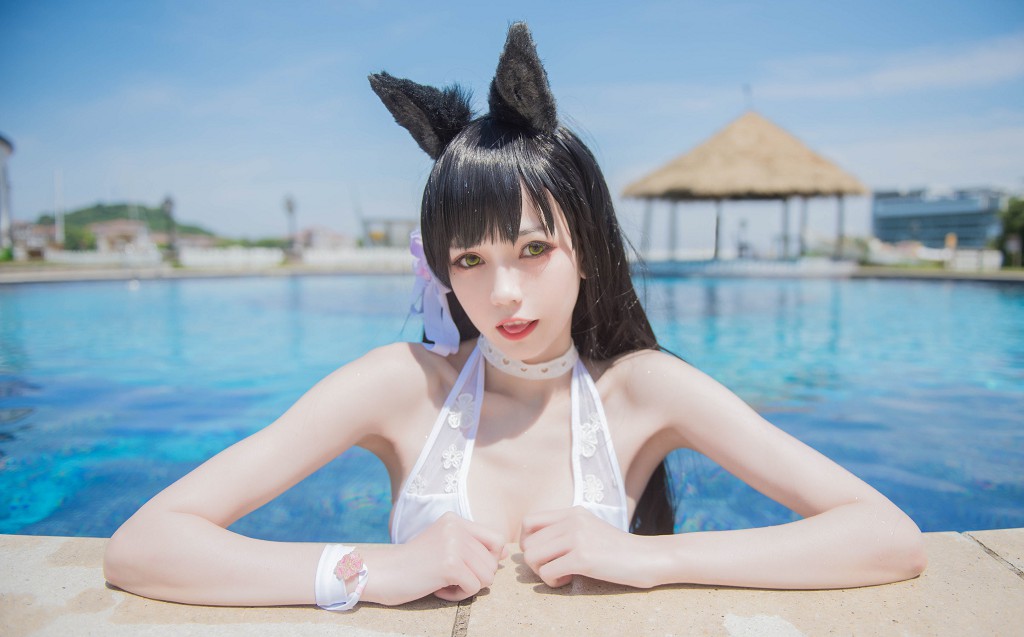 科瑟你的負卿《愛宕泳裝穹妹兔女郎》 [Cosplay福利] 寫真集[36P