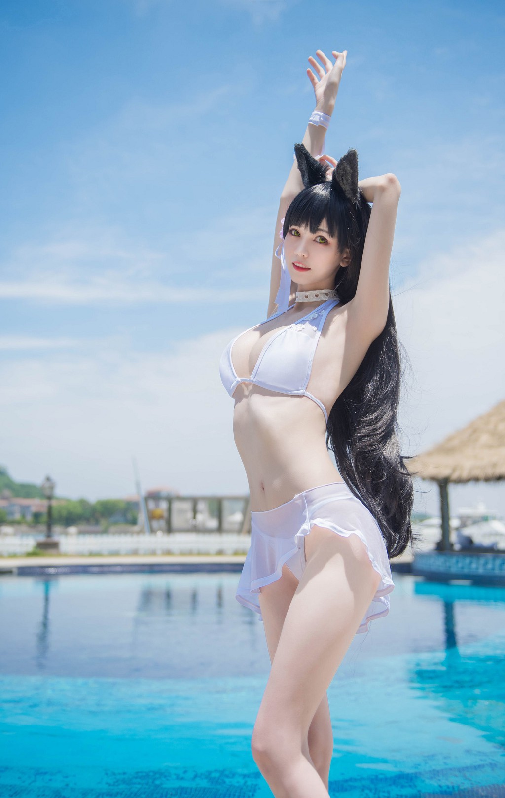 科瑟你的負卿《愛宕泳裝穹妹兔女郎》 [Cosplay福利] 寫真集[36P