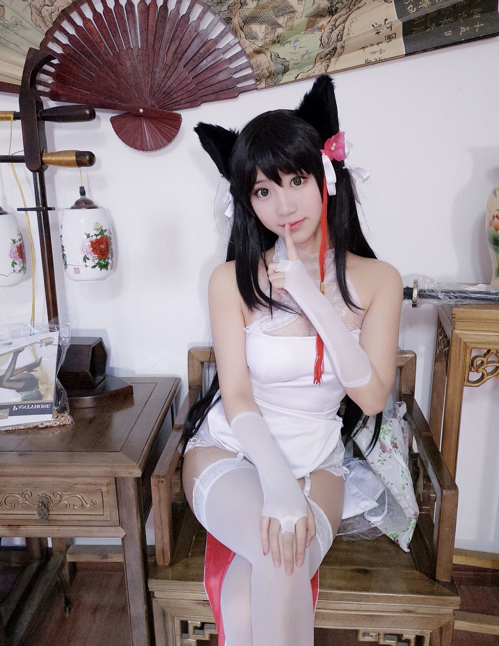 COSER Hắc Xuyên 《Áo Dài Chó Mastiff》 [Cosplay Nữ] Sách ảnh [23P