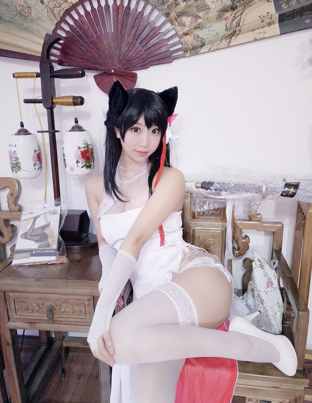 COSER Hắc Xuyên 《Áo Dài Chó Mastiff》 [Cosplay Nữ] Sách ảnh [23P