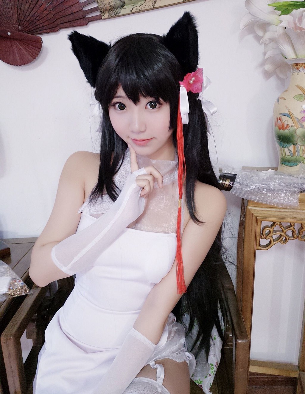 COSER Hắc Xuyên 《Áo Dài Chó Mastiff》 [Cosplay Nữ] Sách ảnh [23P