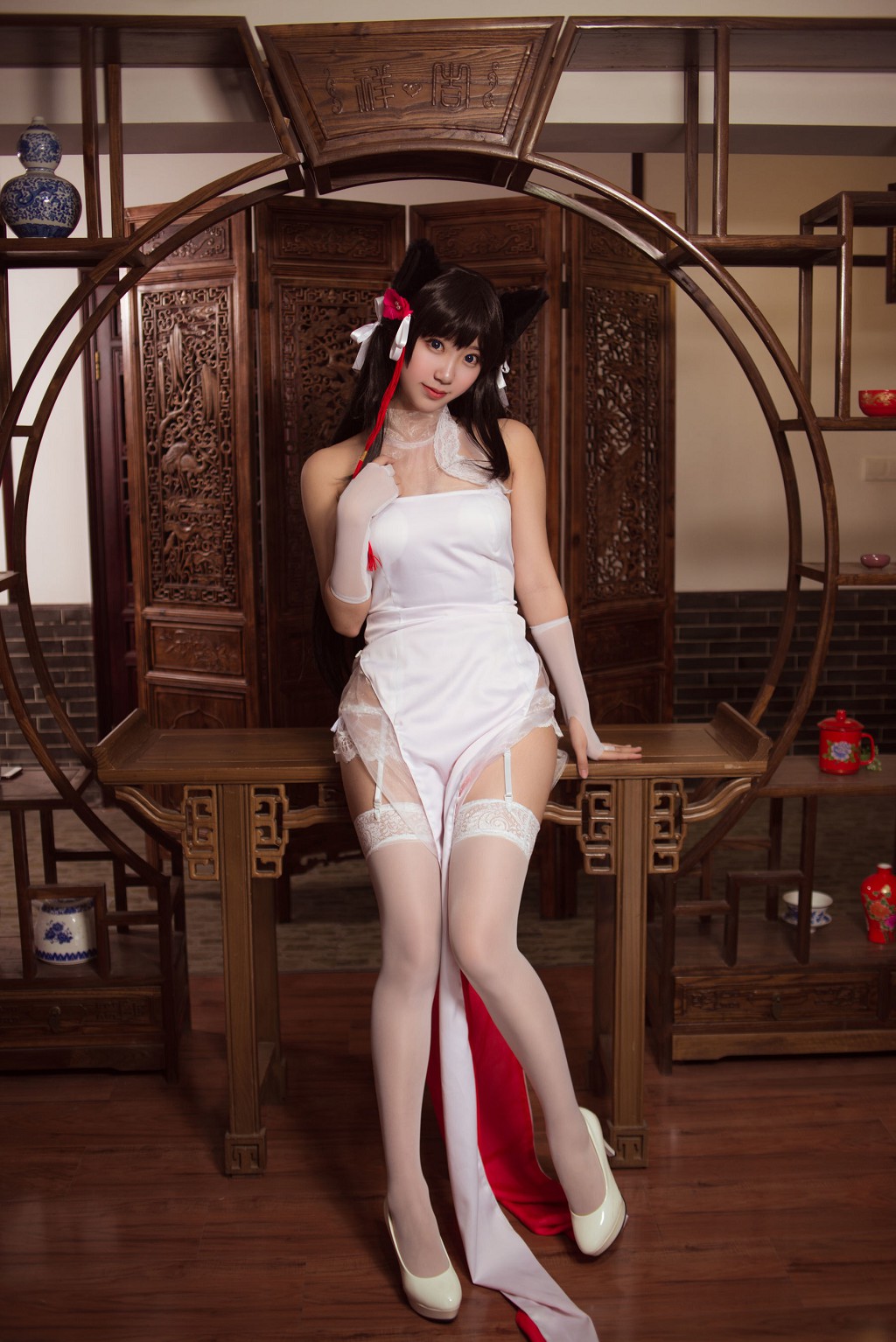 COSER Hắc Xuyên 《Áo Dài Chó Mastiff》 [Cosplay Nữ] Sách ảnh [23P