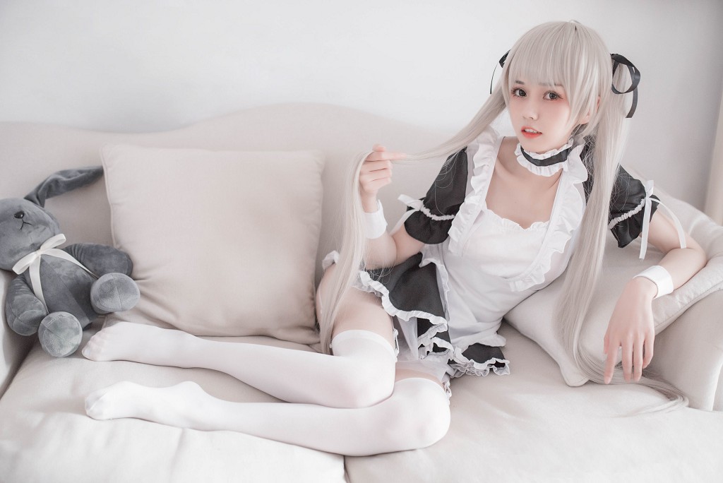 小妖精 あなたの負卿《愛宕花嫁 居家私服 穹妹女仆》 [Cosplay福利] 写真集[26P