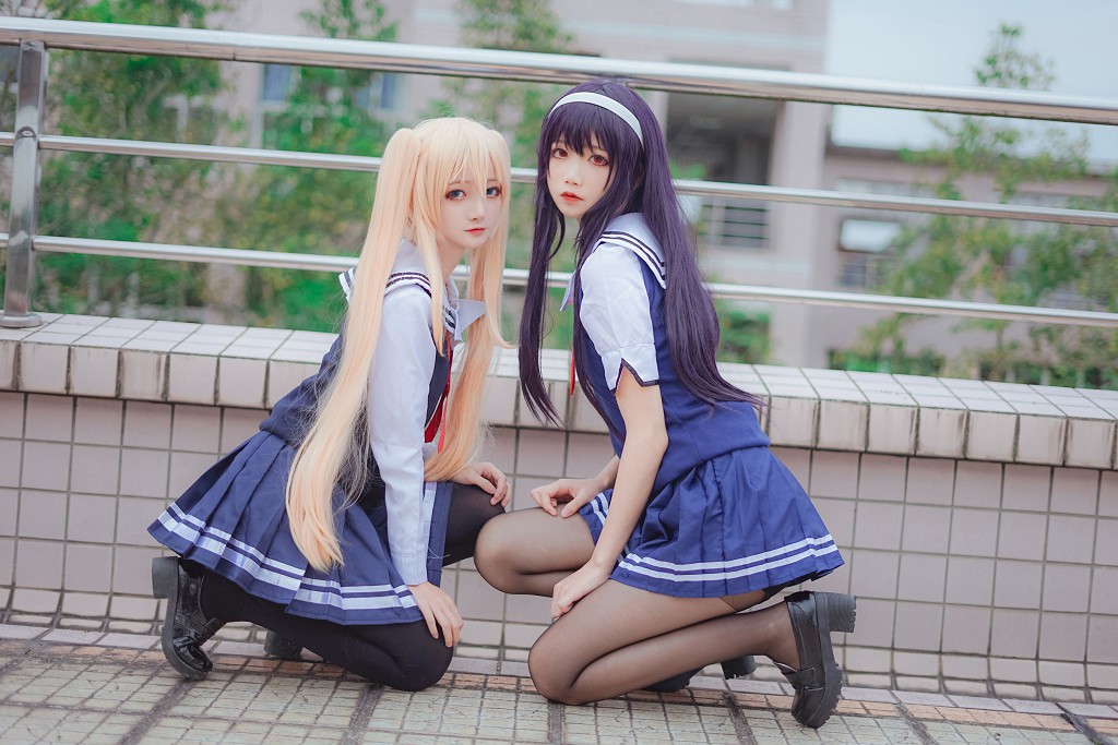 清純な少女五更百鬼《先輩制服》 [コスプレ美女] 写真集[25P