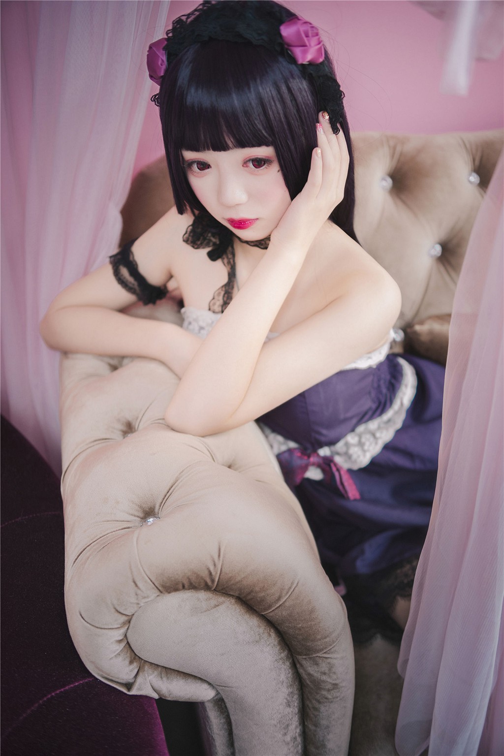 Feng Zhi Lingyu] No.160 Meng Meng COS Little Sister Photobook [44P