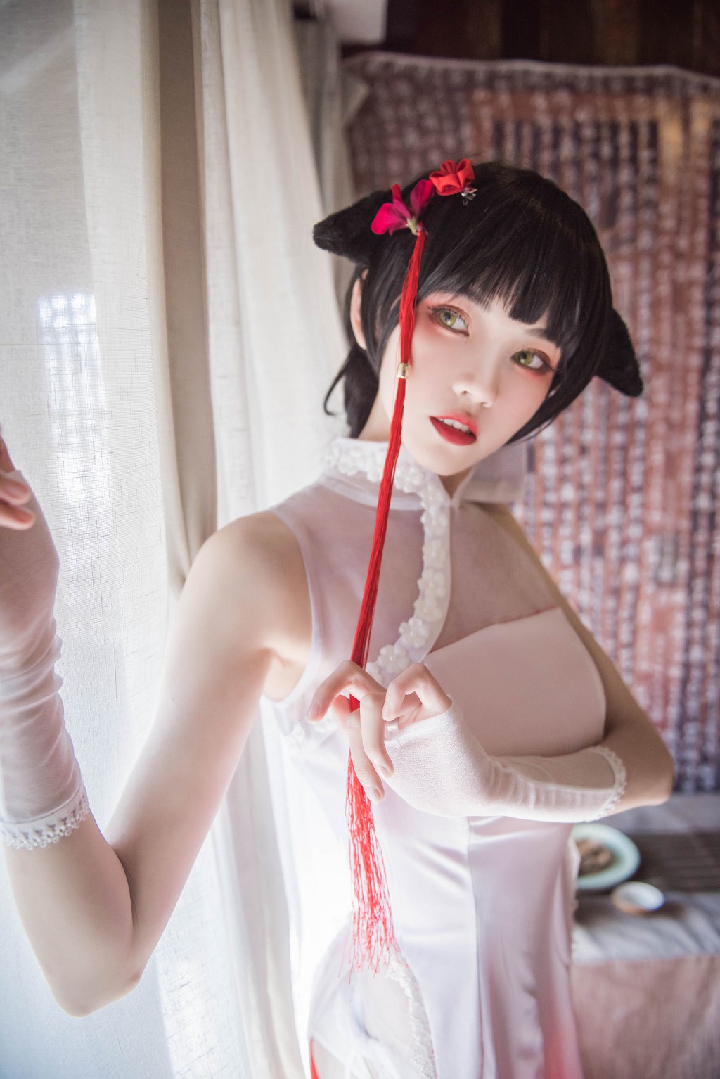 あなたのフキョウ《高雄旗袍》 [Cosplay福利] 写真集[18P