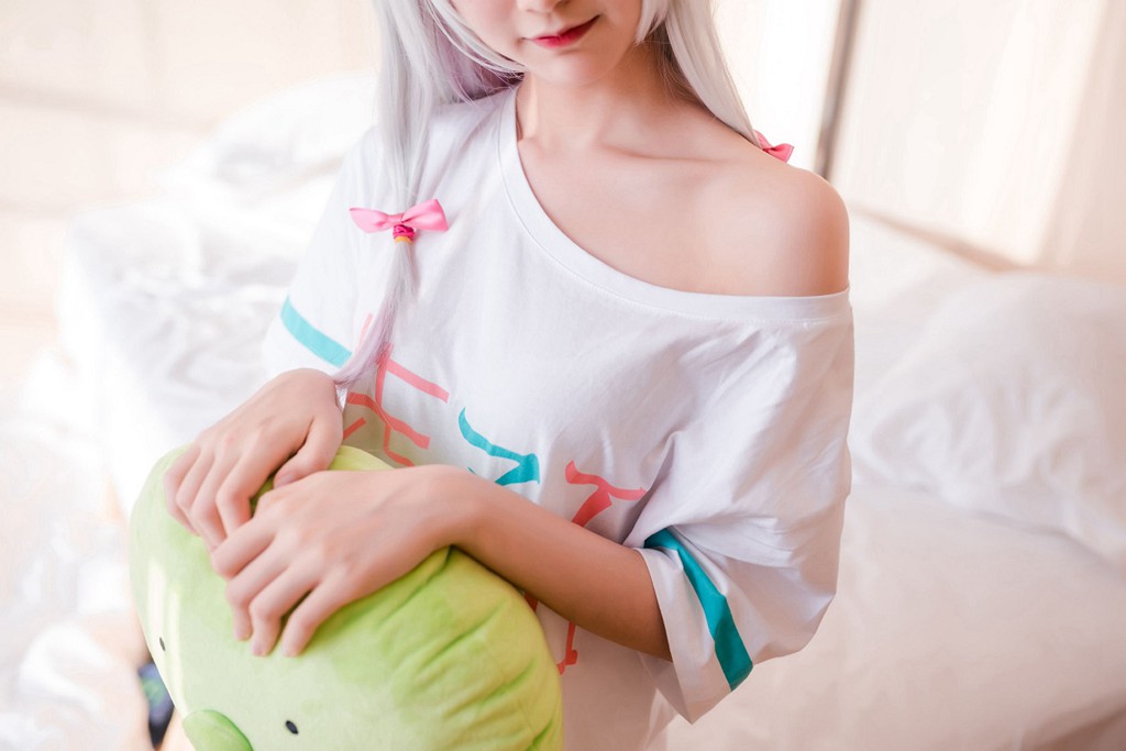 木绵绵《白髪の魔女》 [コスプレ福利] 写真集[47P