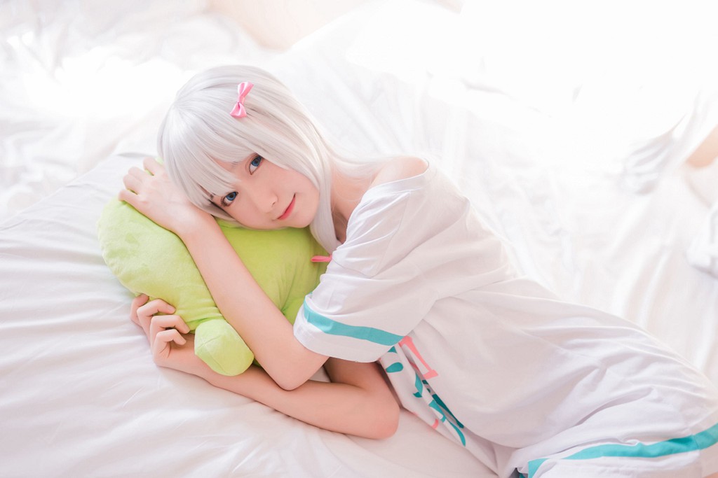 木绵绵《白髪の魔女》 [コスプレ福利] 写真集[47P