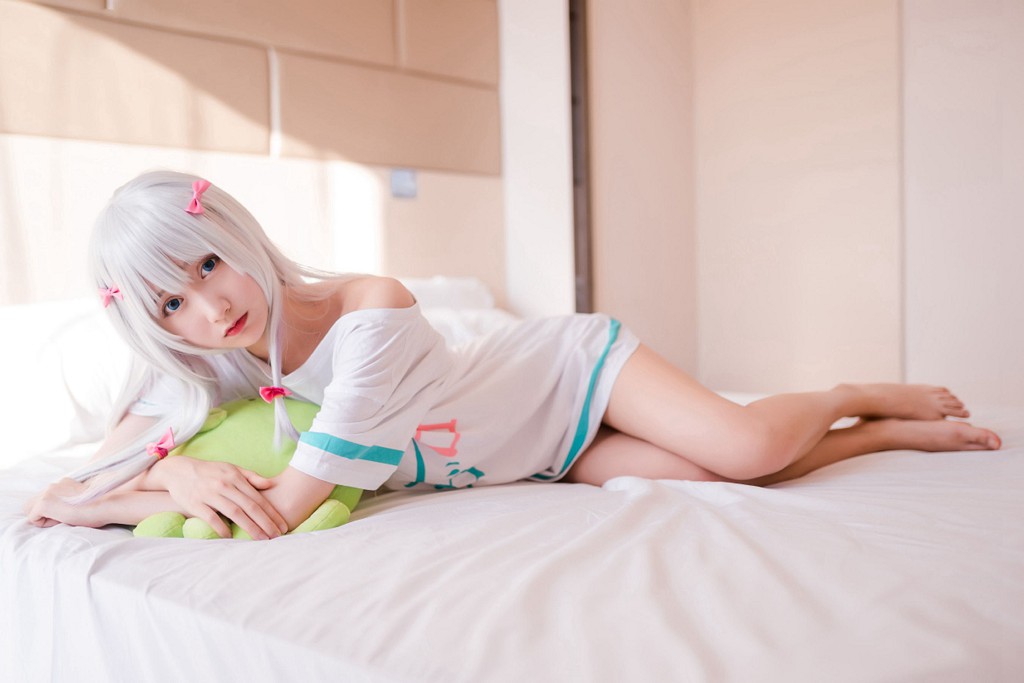 木绵绵《白髪の魔女》 [コスプレ福利] 写真集[47P