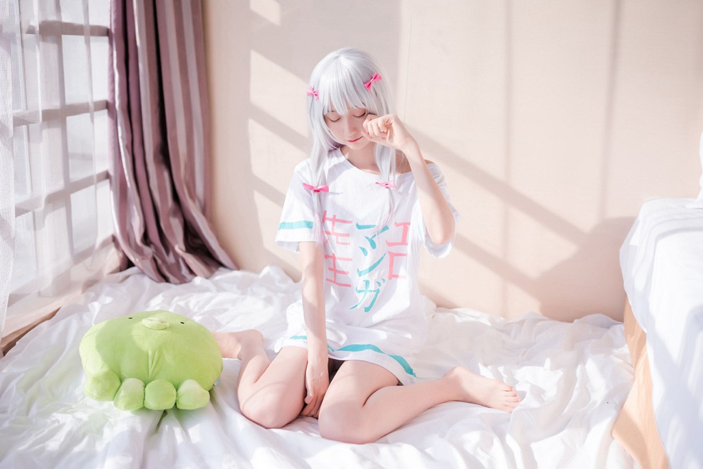 Mộc Miên Miên «Bạch Phát Ma Nữ» [Cosplay Phúc Lợi] Tập ảnh [47P
