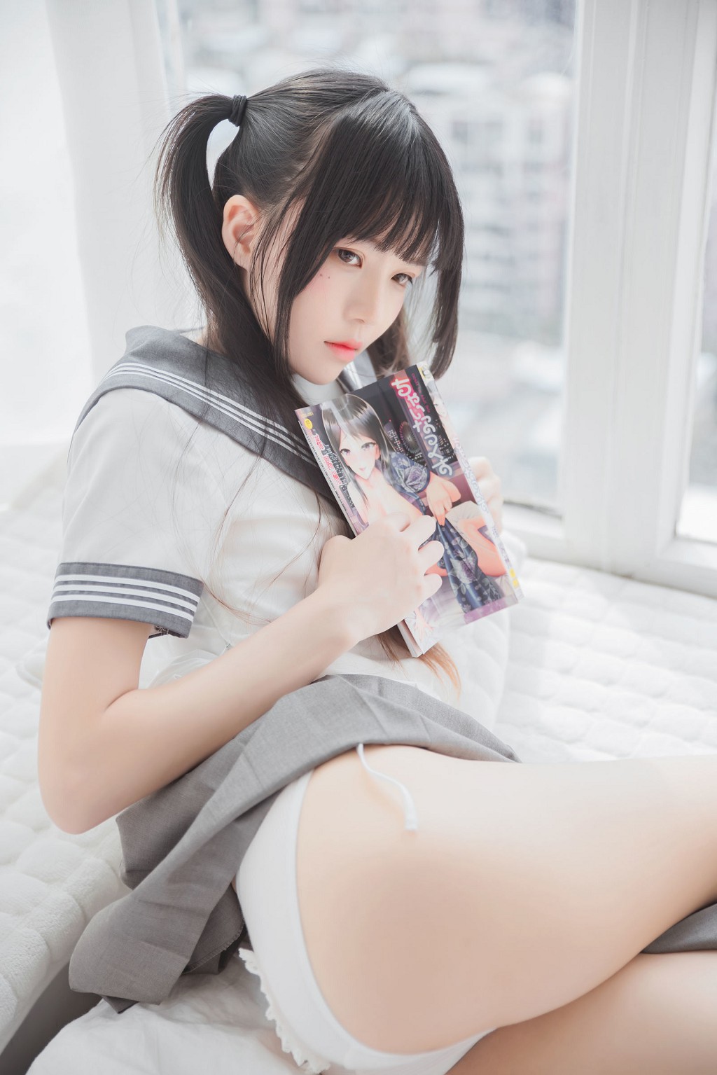 Sakura Tou Miao 心形胖次》 集 Photo Set 111P