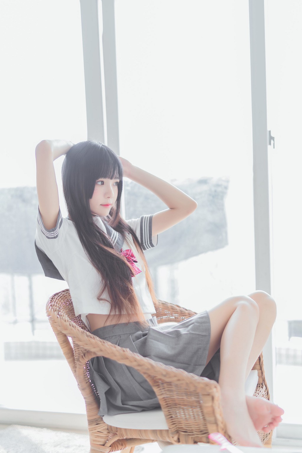 COSER櫻桃喵《心形胖次》寫真集[111P]