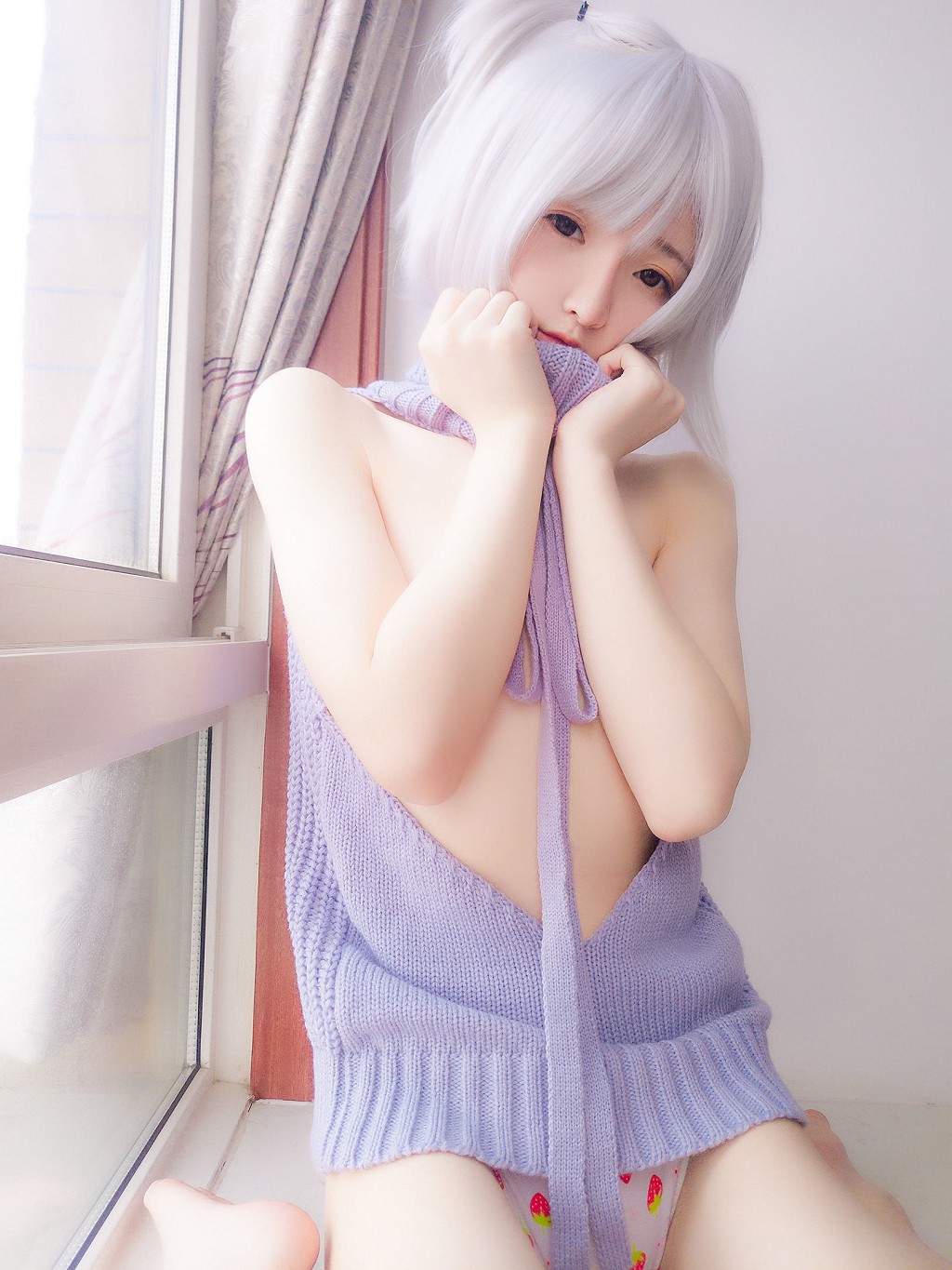 Nhất Tiểu Dương Trạch 《Bạn có muốn kem không, Áo len》 [Cosplay mỹ nữ] Tập ảnh [40P