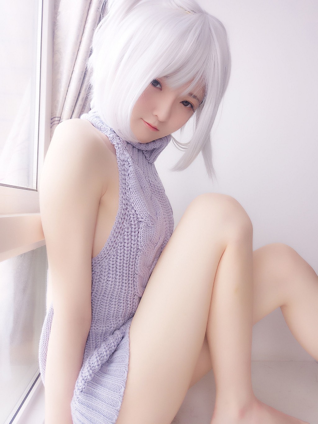 Nhất Tiểu Dương Trạch 《Bạn có muốn kem không, Áo len》 [Cosplay mỹ nữ] Tập ảnh [40P