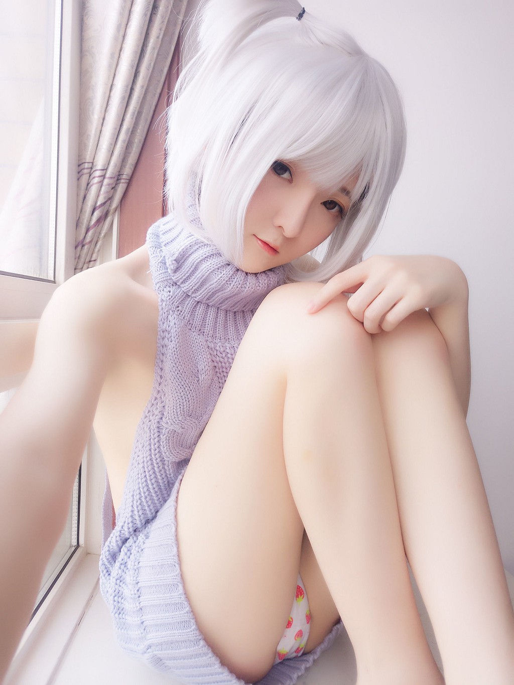 Yixiao Yangze: "Do You Want Ice Cream Sweater?" [Cosplay Beauty] Photo Collection [40P