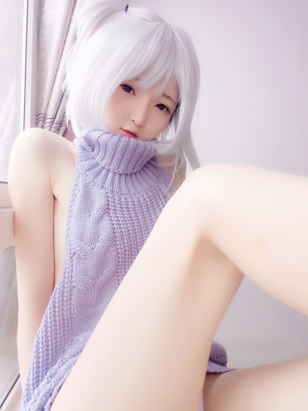 Yixiao Yangze: "Do You Want Ice Cream Sweater?" [Cosplay Beauty] Photo Collection [40P