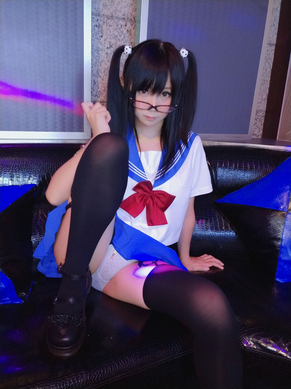 COSER야오야오락요요 《유혹적인 초등학생》 [Cosplay 혜택] 사진집[43P