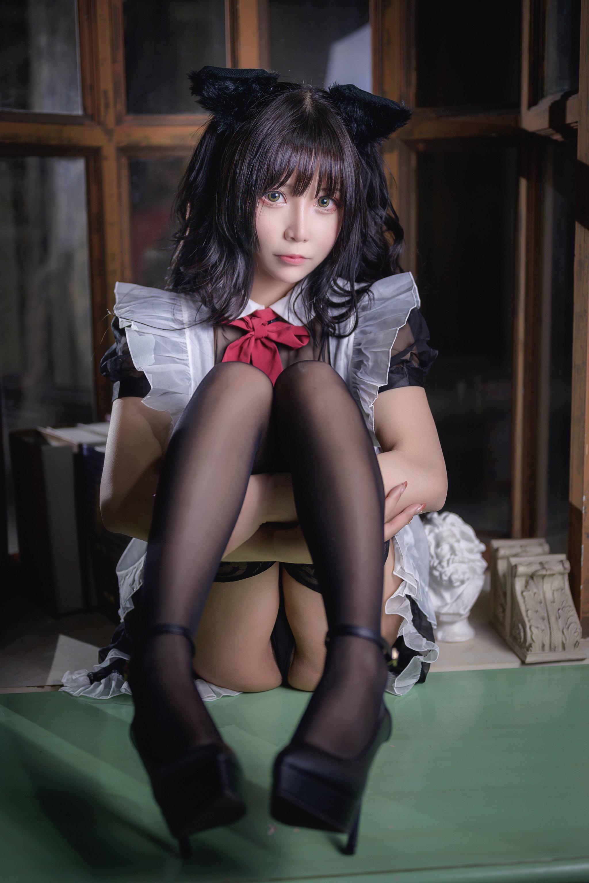 抱走莫子aa-黑絲貓咪小女僕 44P