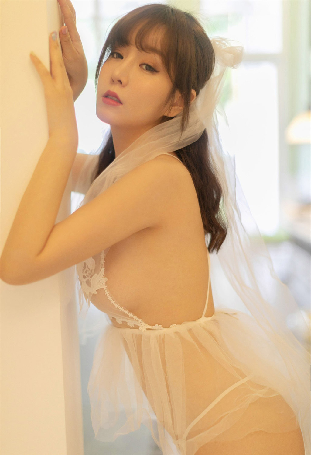 Wang Yuchun Hollow Underwear and Subtly See-Through Thin Gauze Series