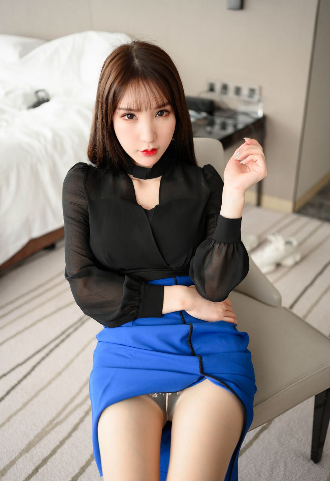 周于希 桑迪 風騷美腿絲襪誘惑肉絲襪寫真